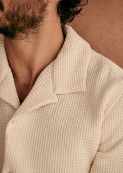 Sezane Chemises manches courtes|Chemise Holt Gaufrée