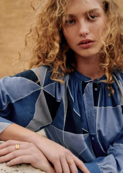 Sezane Chemises & Blouses|Chemise Lealys