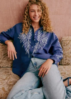 Sezane Chemises & Blouses|Chemise Maxy - Sézane X Roberto Ruspoli