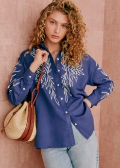 Sezane Chemises & Blouses|Chemise Maxy - Sézane X Roberto Ruspoli