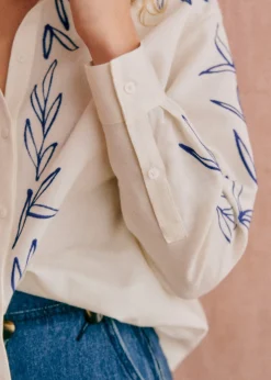 Sezane Chemises & Blouses|Chemise Maxy - Sézane X Roberto Ruspoli