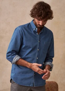 Sezane Chemises denim|Denim|Chemise Miles