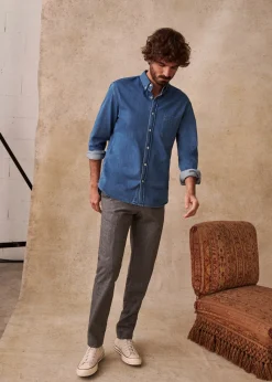 Sezane Chemises denim|Denim|Chemise Miles