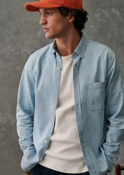 Sezane Chemises denim|Denim|Chemise Miles