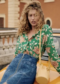 Sezane Chemises & Blouses|Chemise Pierro