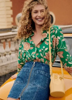 Sezane Chemises & Blouses|Chemise Pierro