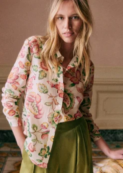 Sezane Chemises & Blouses|Chemise Pierro