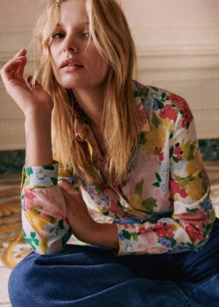 Sezane Chemises & Blouses|Chemise Pierro