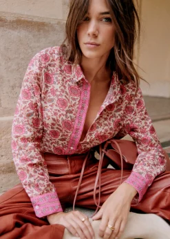 Sezane Chemises & Blouses|Chemise Pierro