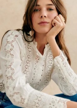 Sezane Chemises & Blouses|Chemise Rym