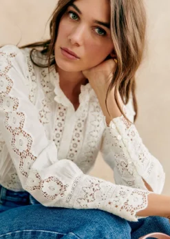 Sezane Chemises & Blouses|Chemise Rym