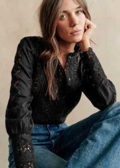 Sezane Chemises & Blouses|Chemise Rym