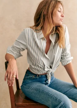 Sezane Chemises & Blouses|Chemise Tomboy