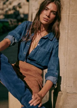 Sezane Chemises & Blouses|Chemise Tomboy