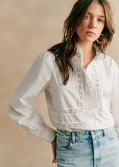 Sezane Chemises & Blouses|Chemise Ulysse