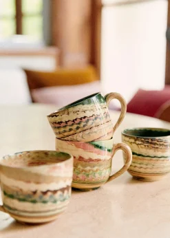 Sezane Les Invités|La Vaisselle|Coffret De 4 Tasses - Florence Girod