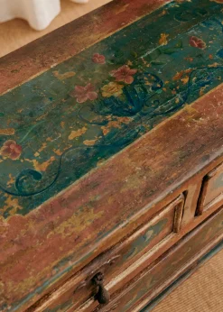 Sezane La Sélection Vintage|Commode Italienne Décorée Vintage