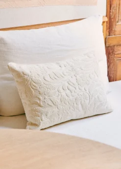 Sezane Les Tissus|Coussin Jacquard - Grand Modèle