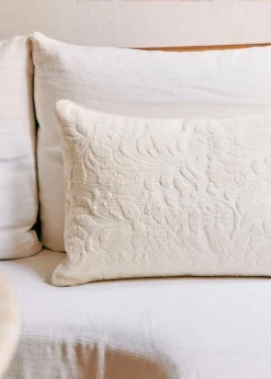 Sezane Les Tissus|Coussin Jacquard - Grand Modèle