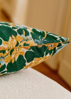 Sezane Les Tissus|Coussin Jacquard - Grand Modèle