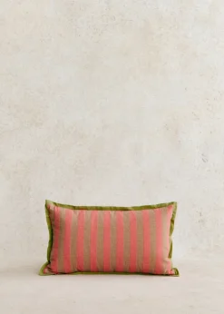 Sezane Les Tissus|Coussin Rayures Amalfi -  Petit Modèle