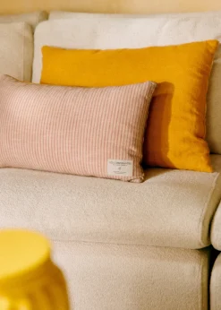 Sezane Les Tissus|Coussin Tissé Pianissimo -  Grand Modèle