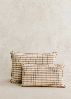 Sezane Les Tissus|Coussin Tissé Pianissimo -  Petit Modèle