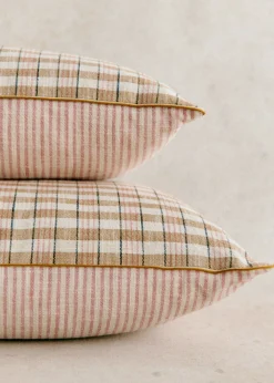 Sezane Les Tissus|Coussin Tissé Pianissimo -  Petit Modèle