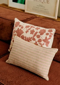 Sezane Les Tissus|Coussin Tissé Pianissimo -  Petit Modèle