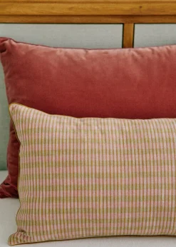 Sezane Les Tissus|Coussin Tissé Pianissimo -  Petit Modèle