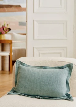 Sezane Les Tissus|Coussin Toile De Lin -  Petit Modèle
