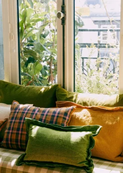 Sezane Les Tissus|Coussin Toile De Lin -  Petit Modèle