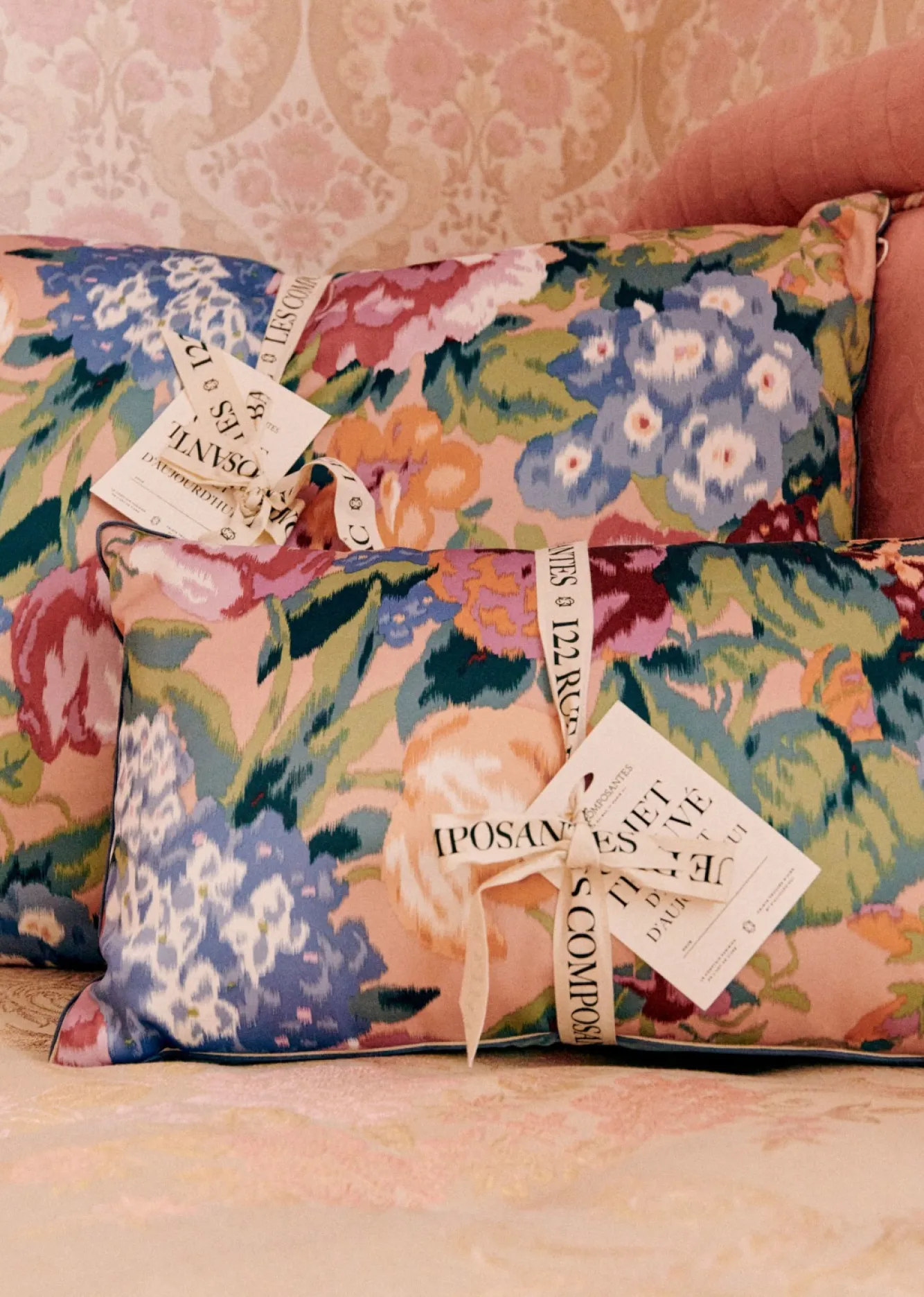 Sezane Les Tissus|Coussin Vintage - Petit Modèle