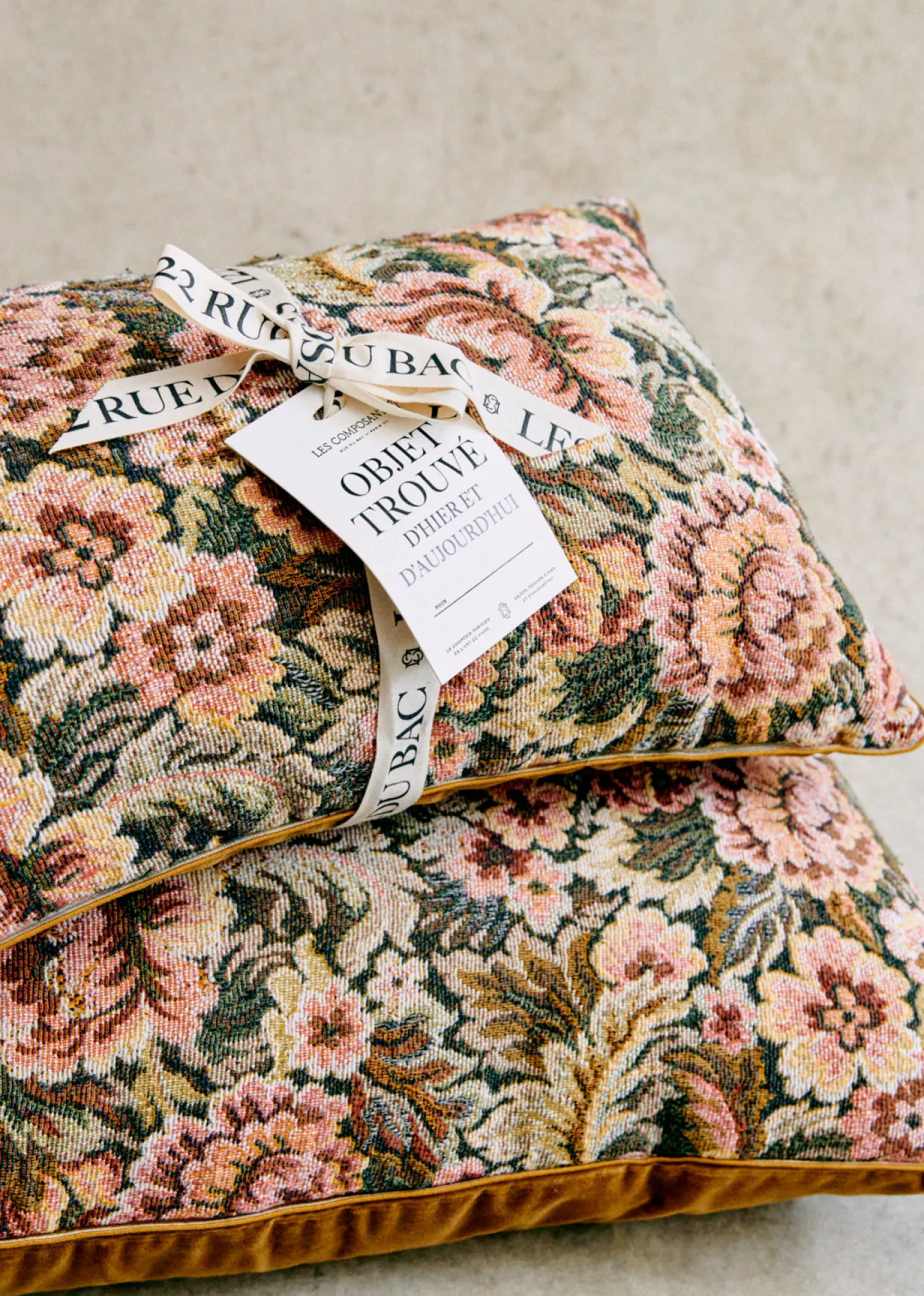 Sezane La Sélection Vintage|Coussin Vintage - Très Grand Modèle