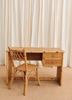 Sezane La Sélection Vintage|Ensemble Bureau Et Chaise Dans Le Style Dal Vera Années 1960 - N°2