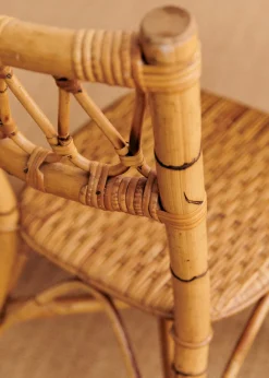 Sezane La Sélection Vintage|Ensemble Bureau Et Chaise Dans Le Style Dal Vera Années 1960 - N°2