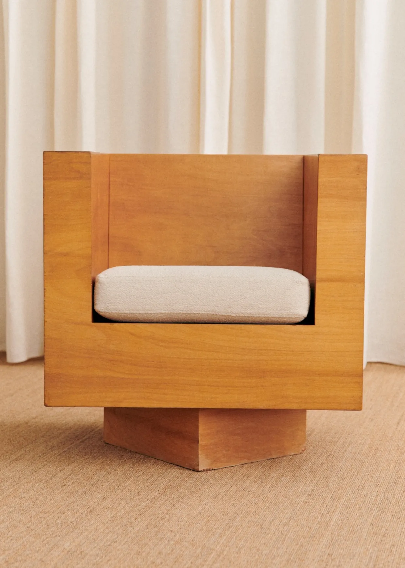 Sezane La Sélection Vintage|Fauteuil Cubique Vintage