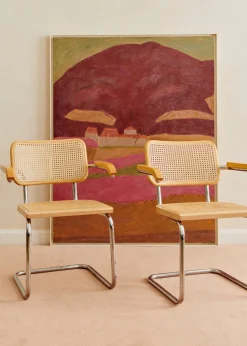 Sezane La Sélection Vintage|Fauteuil Vintage Cesca Par Marcel Breuer
