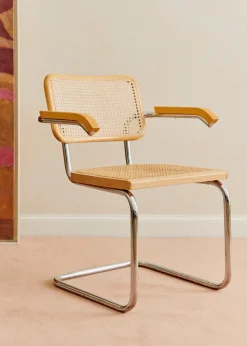 Sezane La Sélection Vintage|Fauteuil Vintage Cesca Par Marcel Breuer