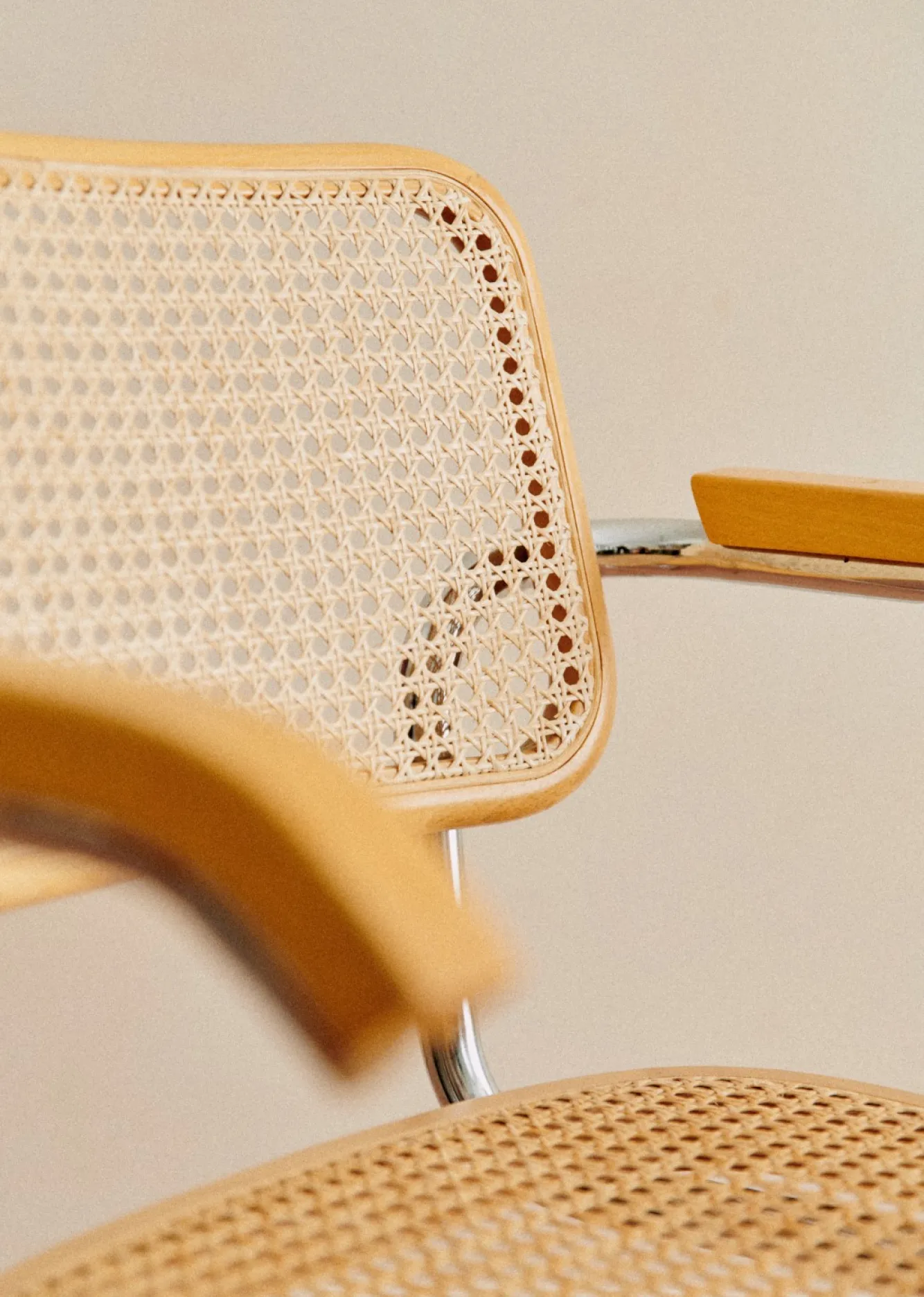 Sezane La Sélection Vintage|Fauteuil Vintage Cesca Par Marcel Breuer