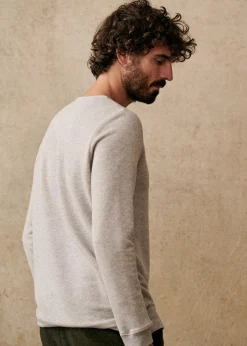 Sezane Col tunisien|T-shirt manches longues|Henley Spike