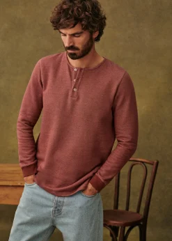 Sezane Col tunisien|T-shirt manches longues|Henley Spike