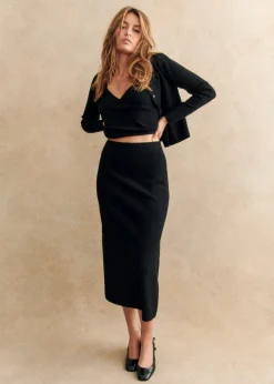 Sezane Jupes & Shorts|Maille|Jupe Francine