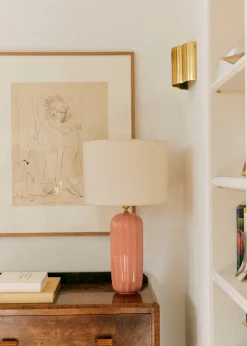 Sezane Les Lumières|Lampe Traviata Grand Modèle - Rose Amalfi