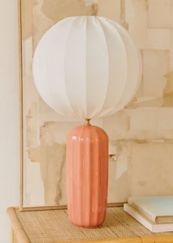 Sezane Les Lumières|Lampe Traviata Grand Modèle - Rose Amalfi
