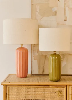 Sezane Les Lumières|Lampe Traviata Grand Modèle - Rose Amalfi