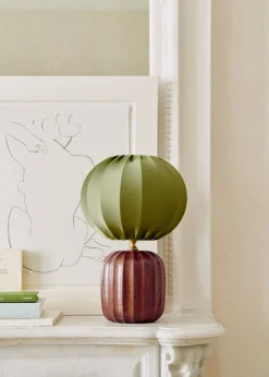 Sezane Les Lumières|Lampe Traviata Petit Modèle - Acajou