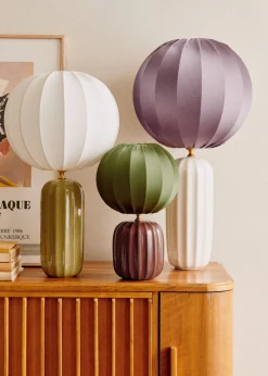 Sezane Les Lumières|Lampe Traviata Petit Modèle - Acajou