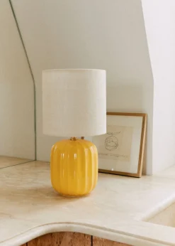 Sezane Les Lumières|Lampe Traviata Petit Modèle - Jaune Citron