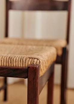 Sezane La Sélection Vintage|Lot De 4 Chaises Italiennes Années 1970